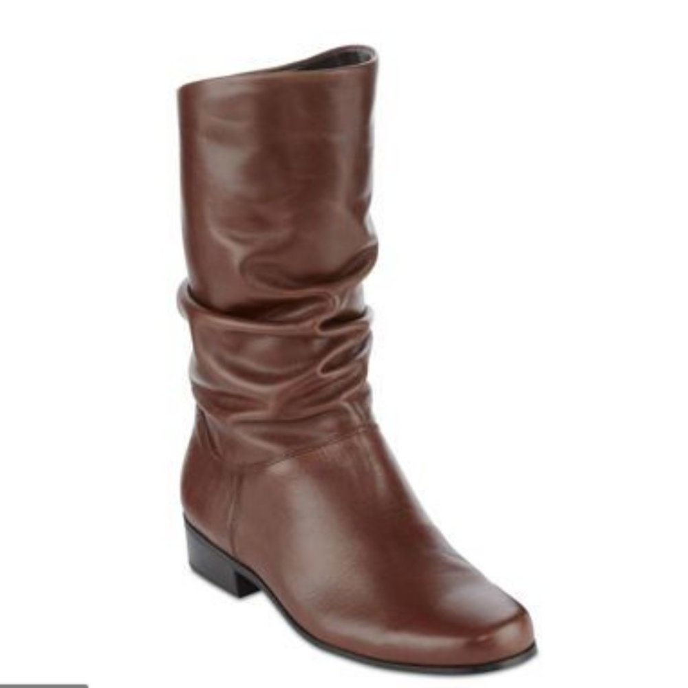 St. Johns Bay Jamie Leather Fashion Boot -JCPenney